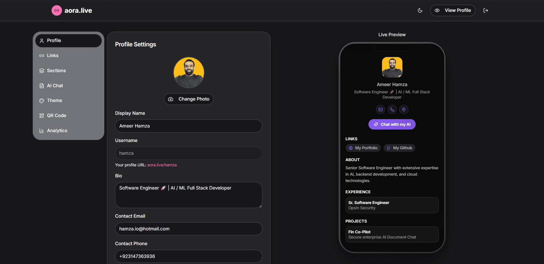 Aora - Your AI twin screenshot 3
