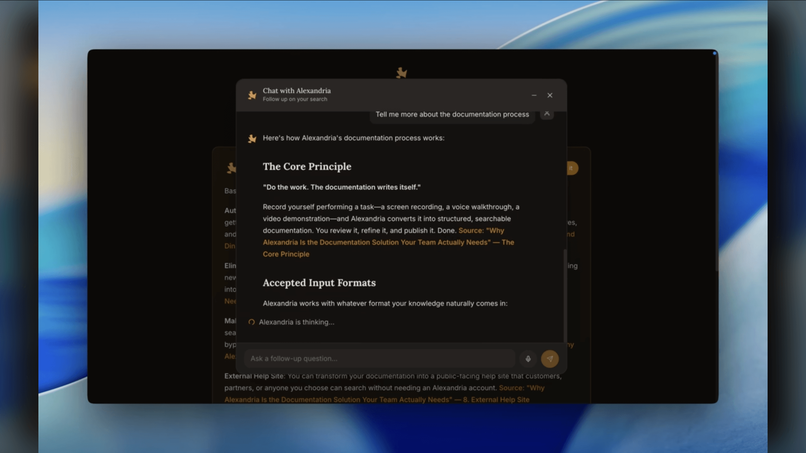 Alexandria screenshot 5