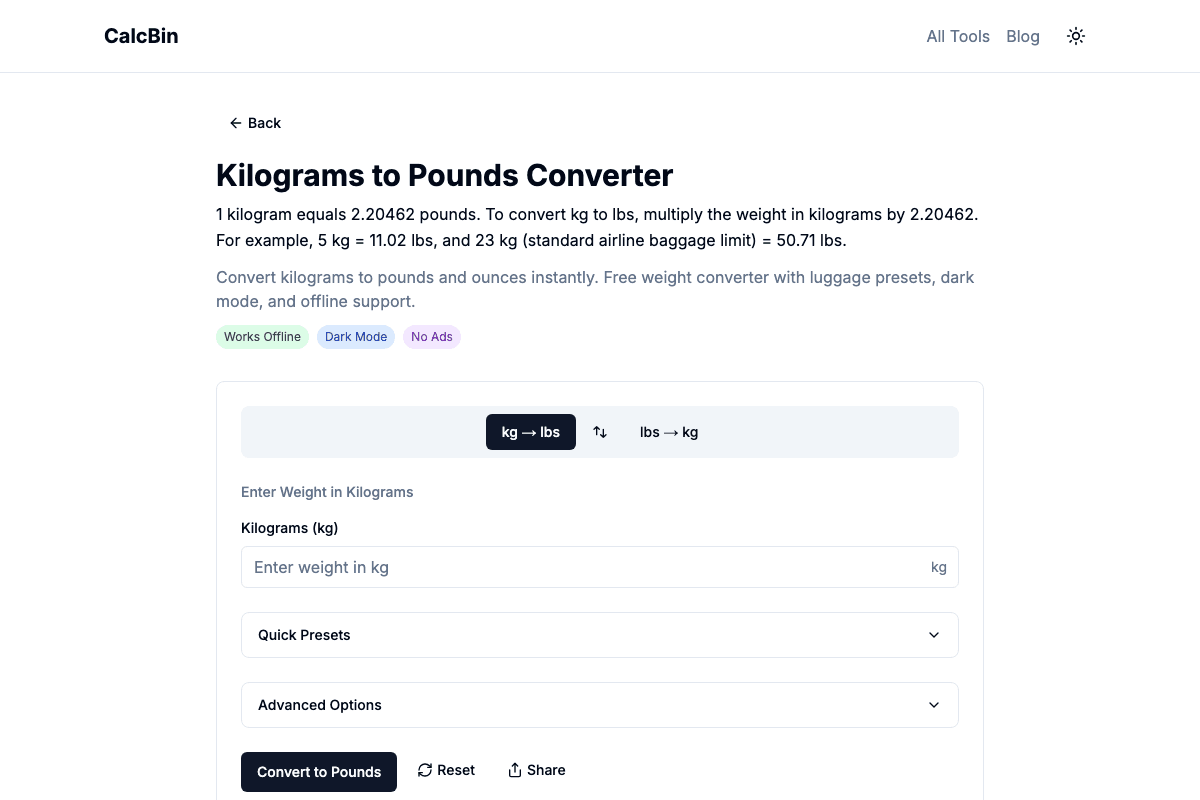 CalcBin screenshot 7