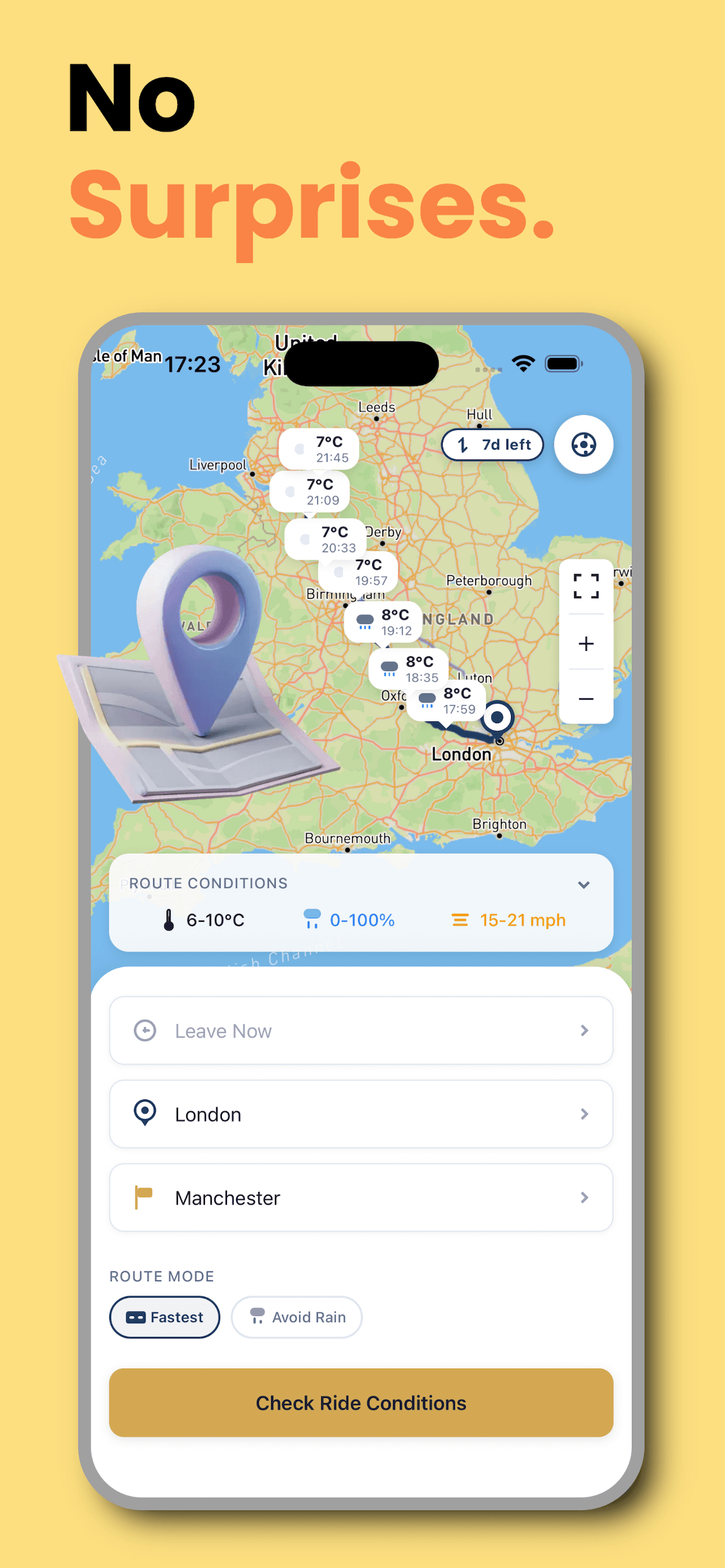 ClearRide screenshot 2