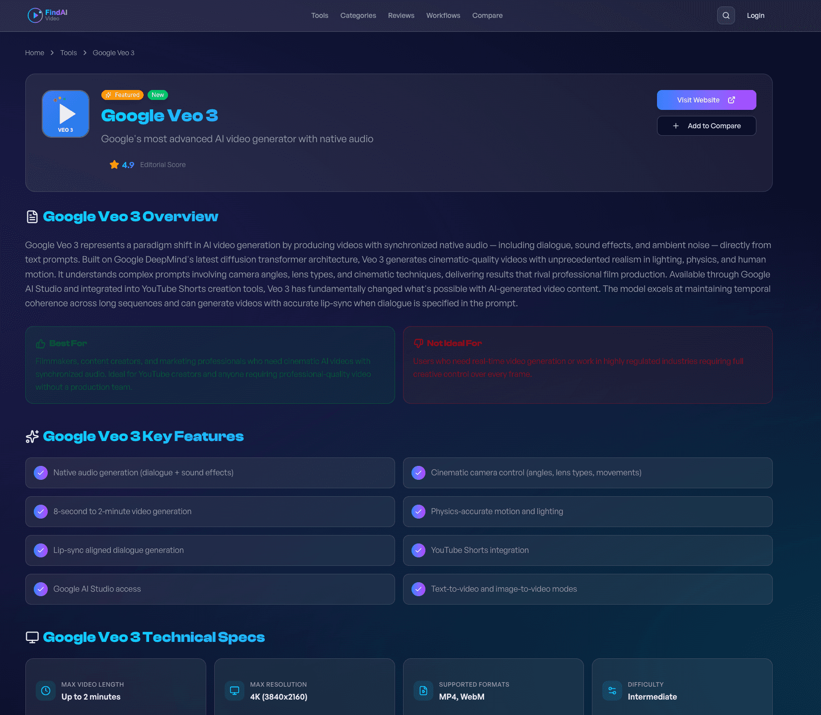 FindAIVideo screenshot 2