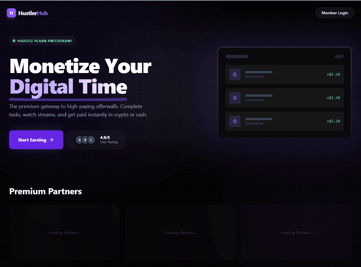 HustlerHub Pro screenshot 1
