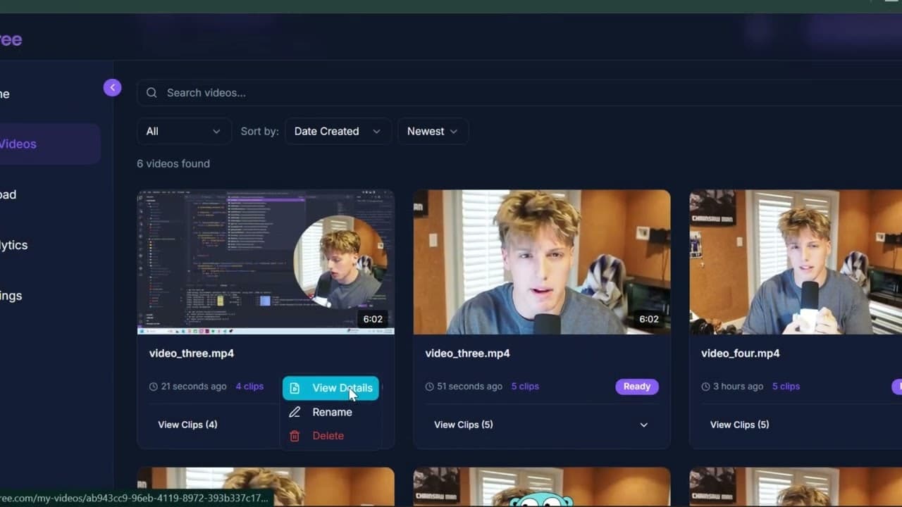 Clip3Ree screenshot 1