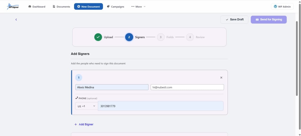 WPsigner screenshot 6