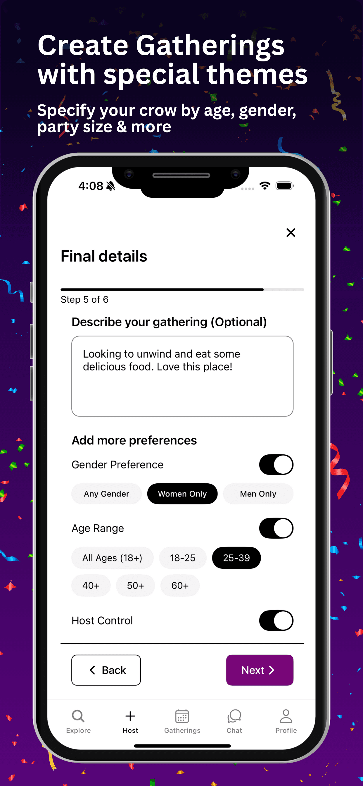 GatherWith App screenshot 8
