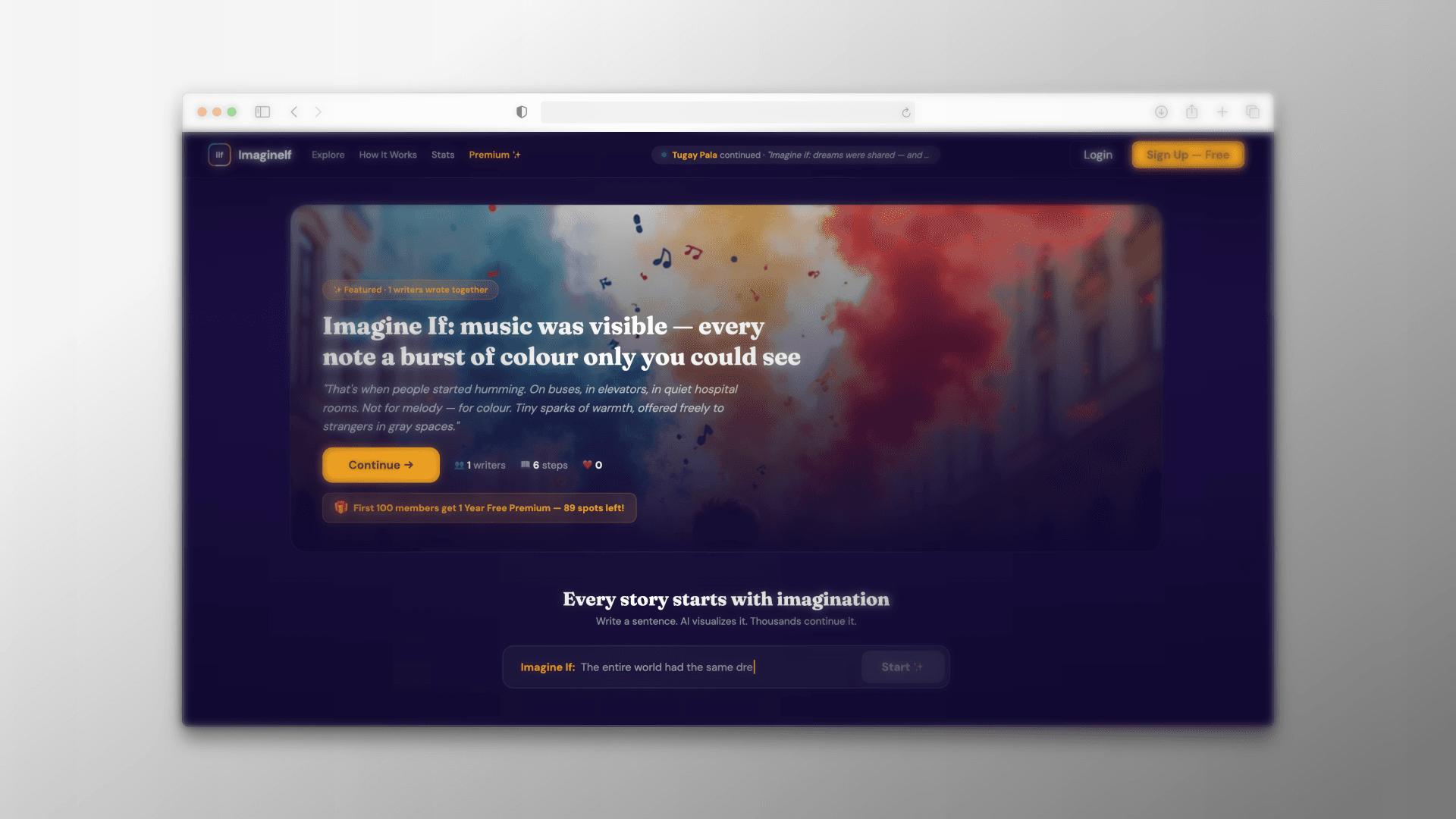 ImagineIf screenshot 2