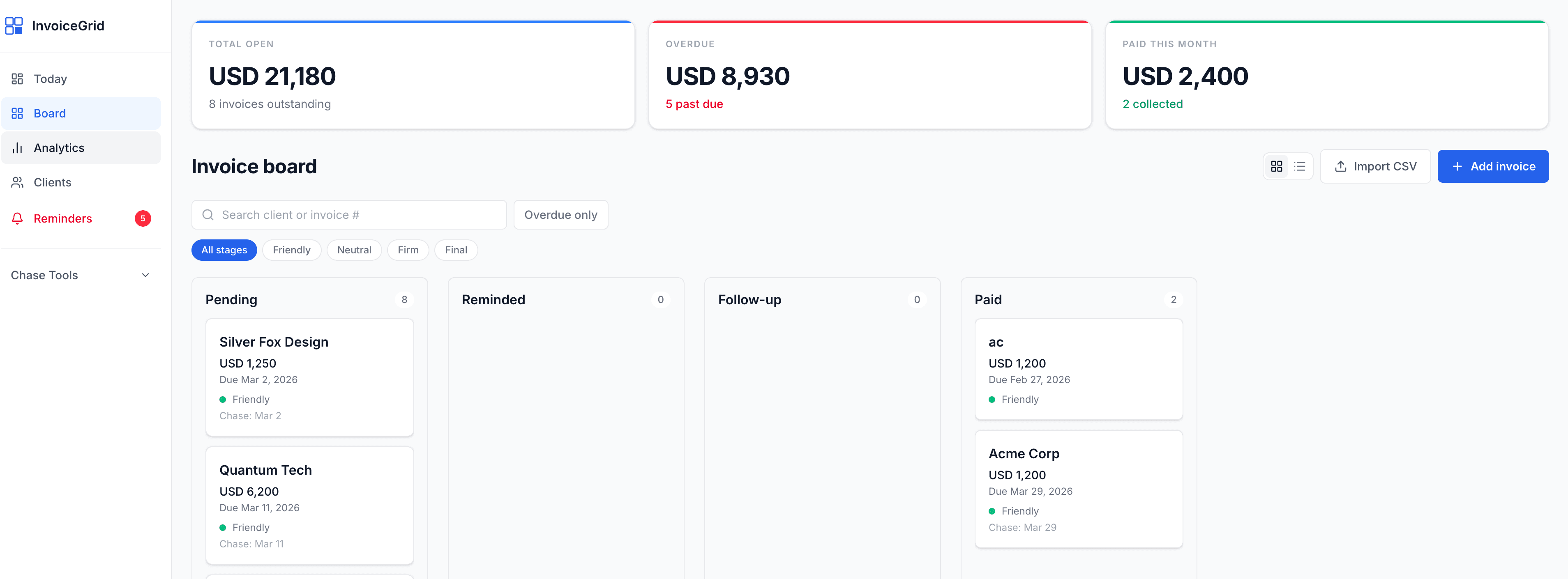 InvoiceGrid screenshot 10