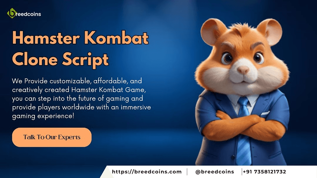 Hamster Kombat Clone Script | Breedcoins screenshot 1