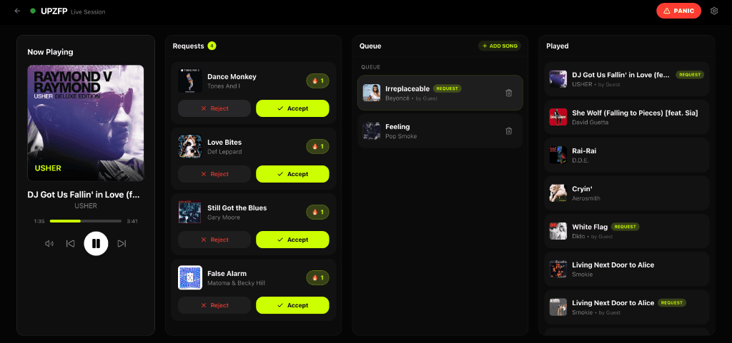 GuestDJ screenshot 1