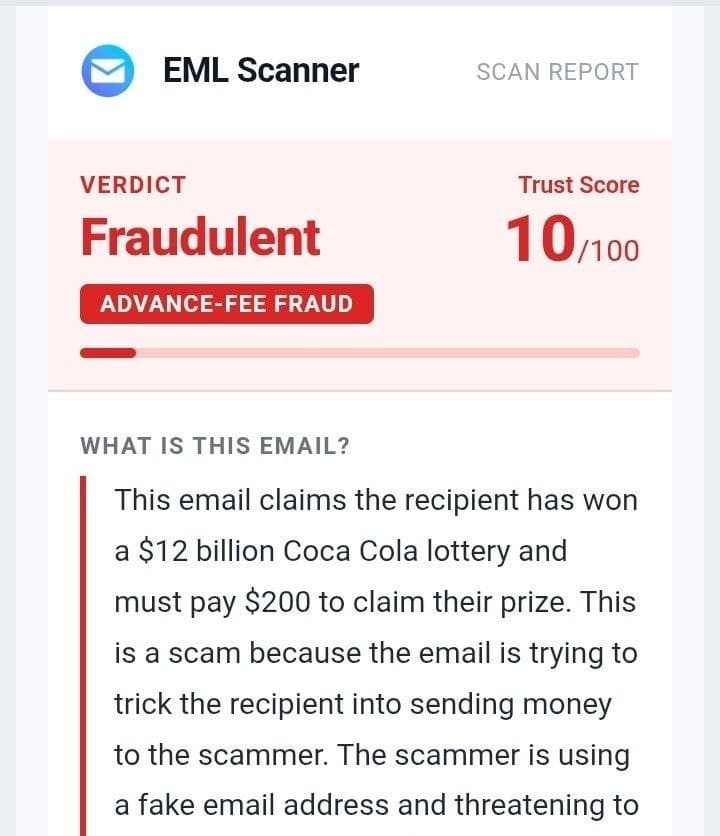 EML Scanner screenshot 3