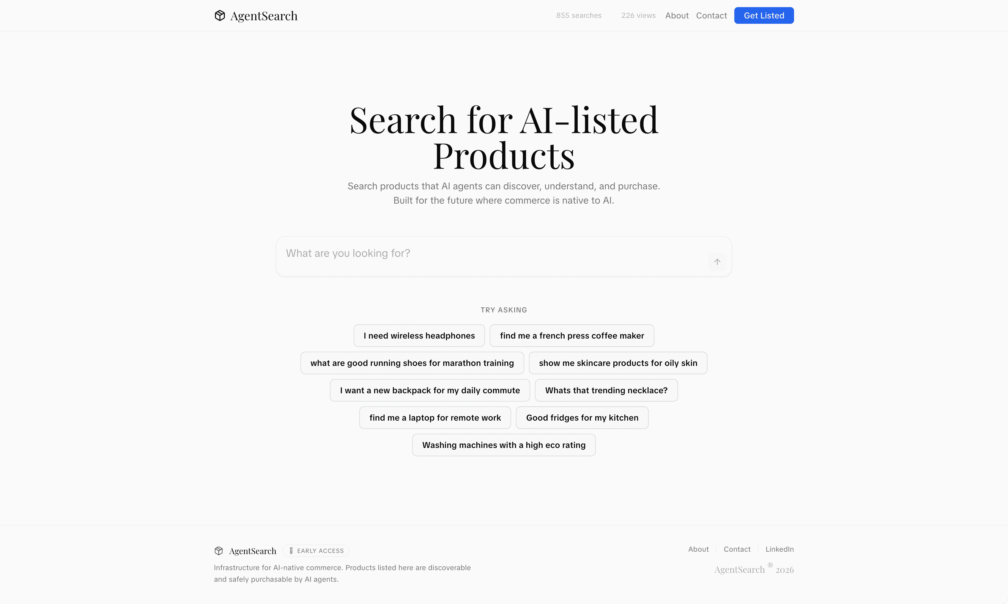 AgentSearch screenshot 1