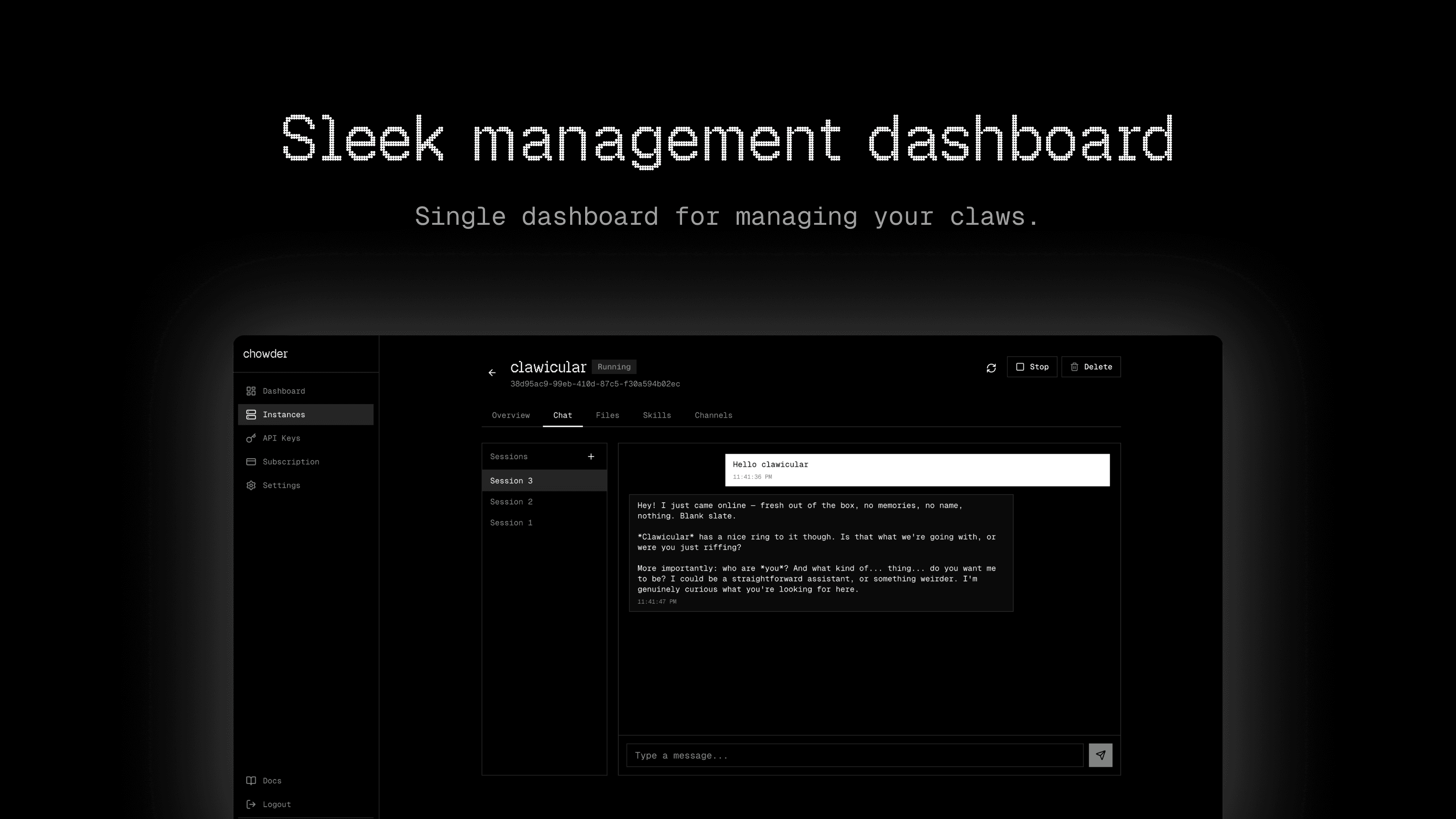chowder.dev screenshot 3