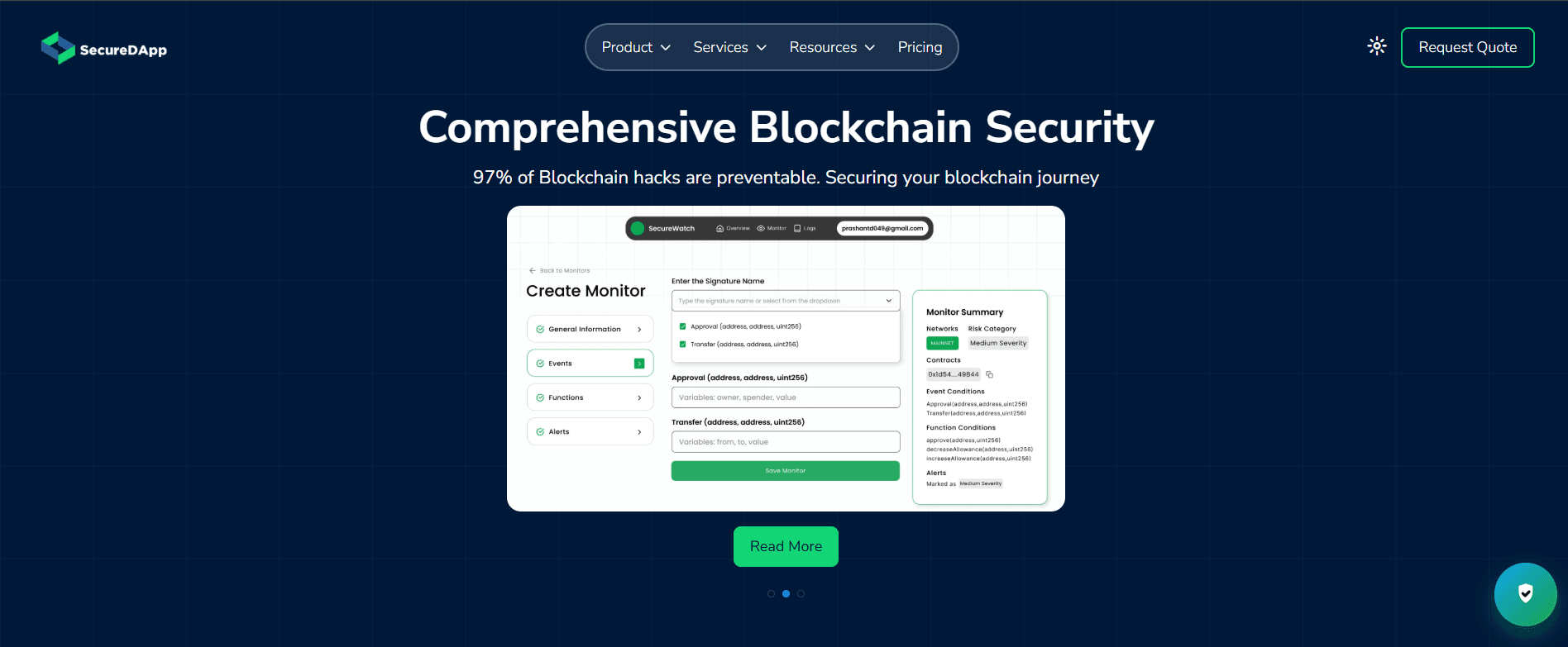 SecureDApp screenshot 2