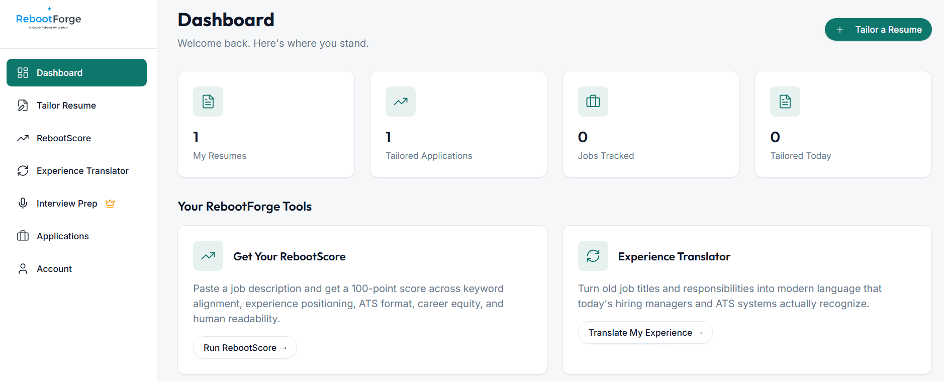RebootForge screenshot 2