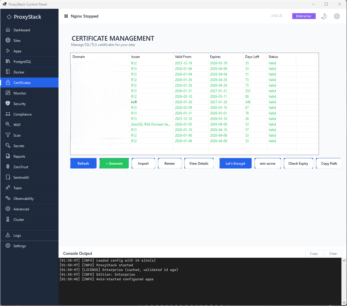ProxyStack + SentinelAI screenshot 17