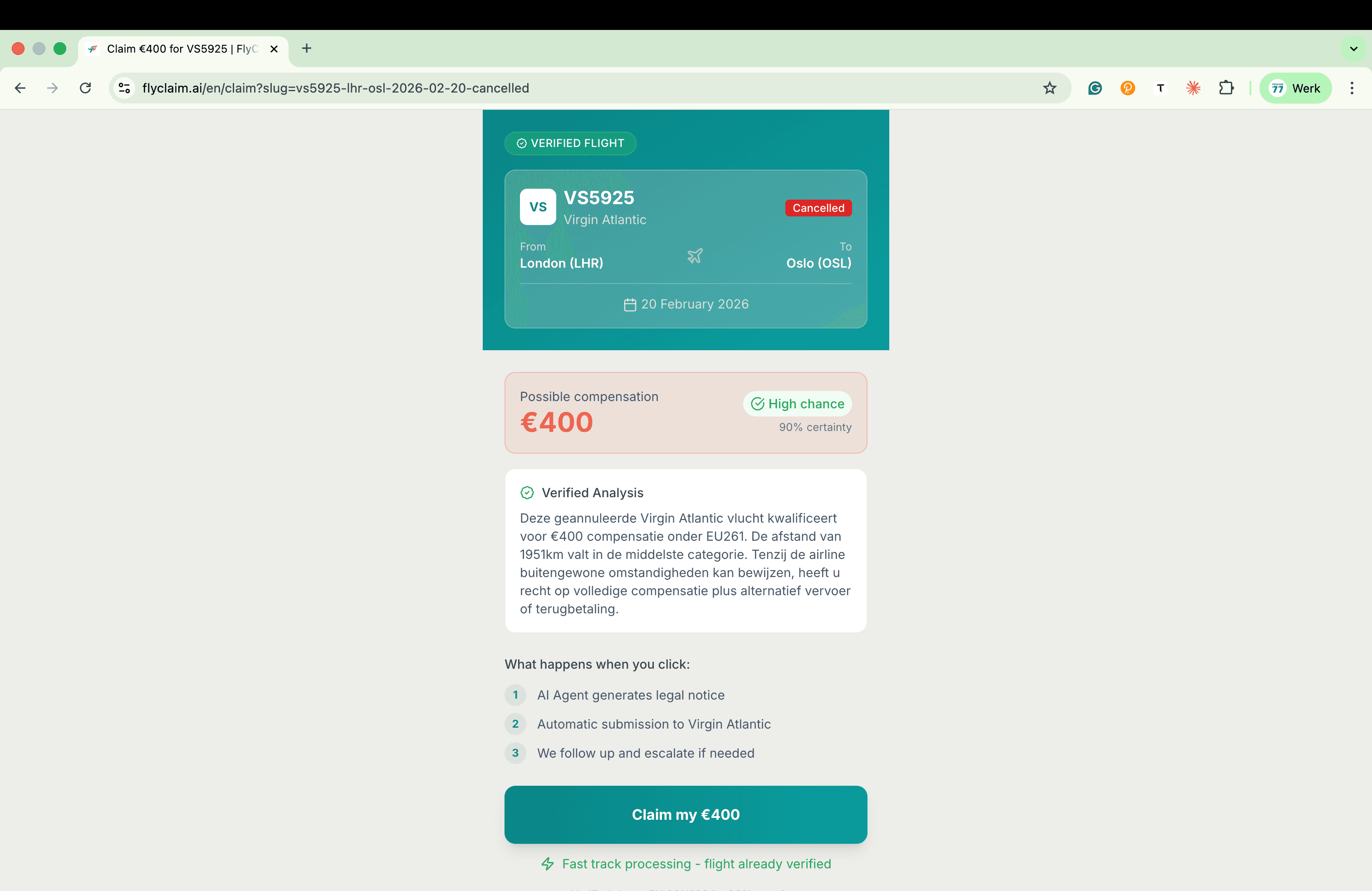 FlyClaim.AI screenshot 5