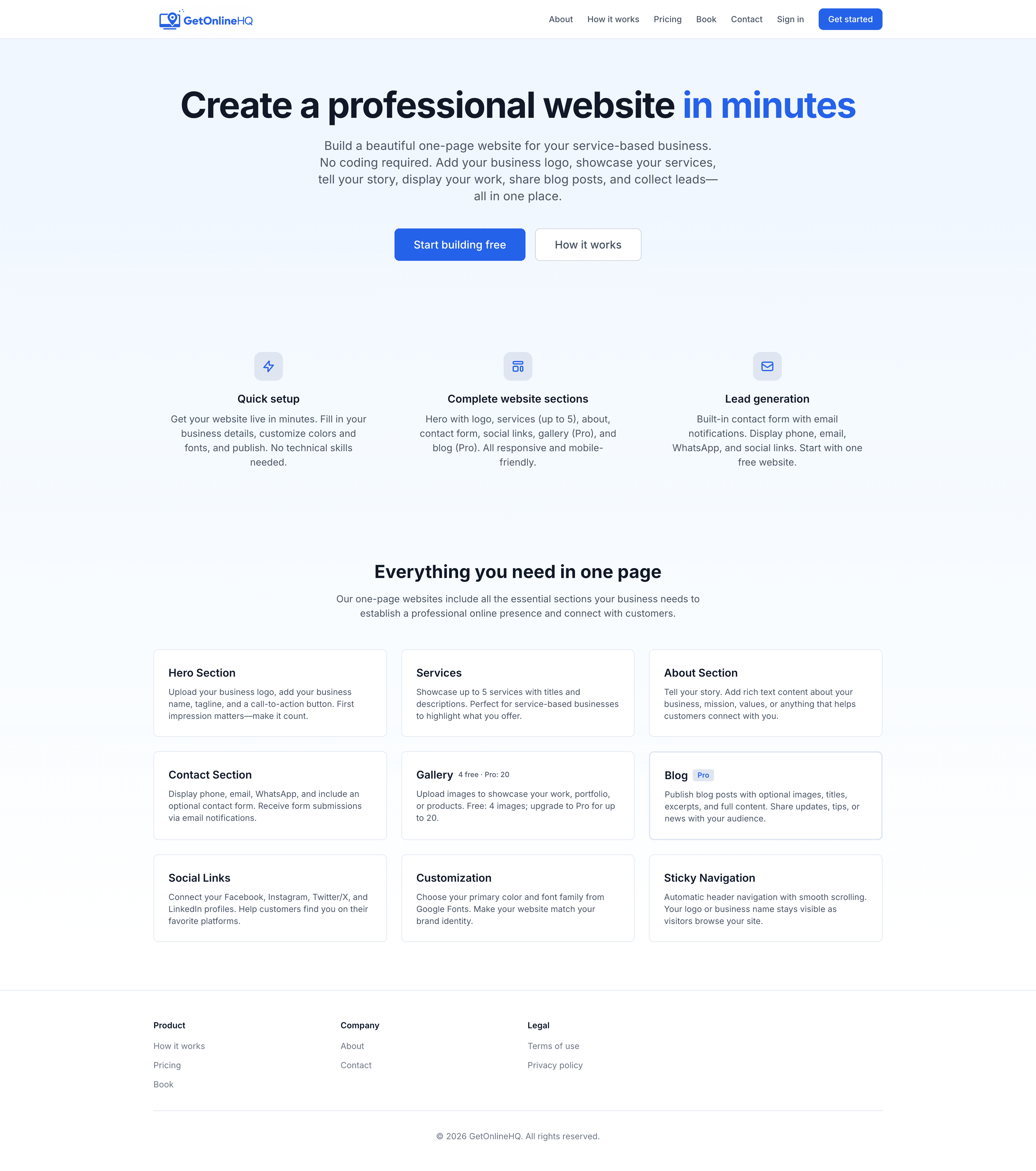 GetOnlineHQ screenshot 1