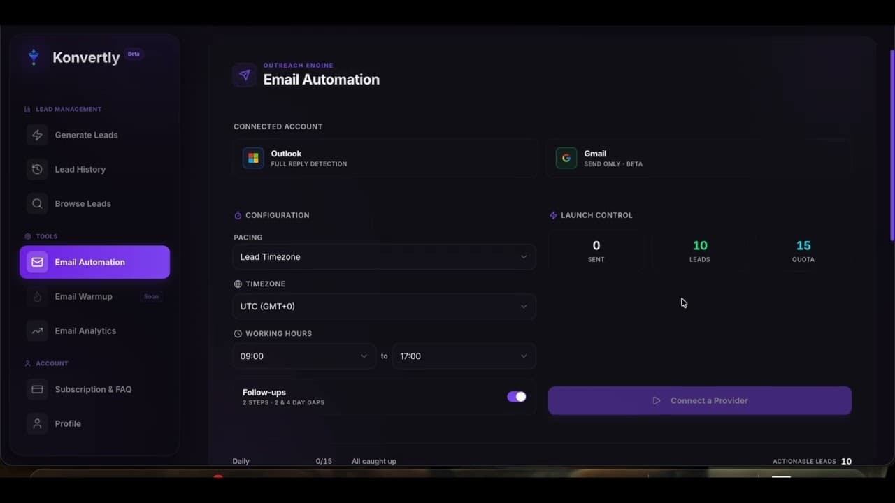 Konvertly screenshot 1