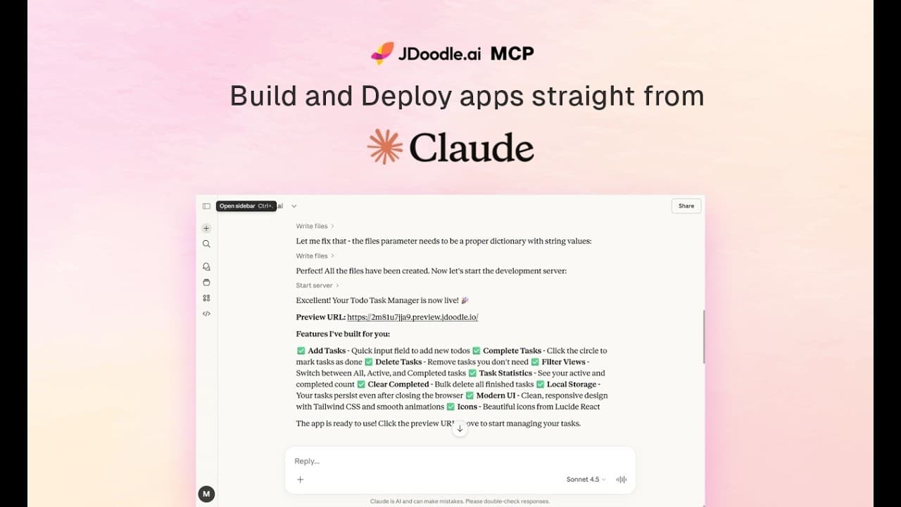JDoodle.ai MCP screenshot 1