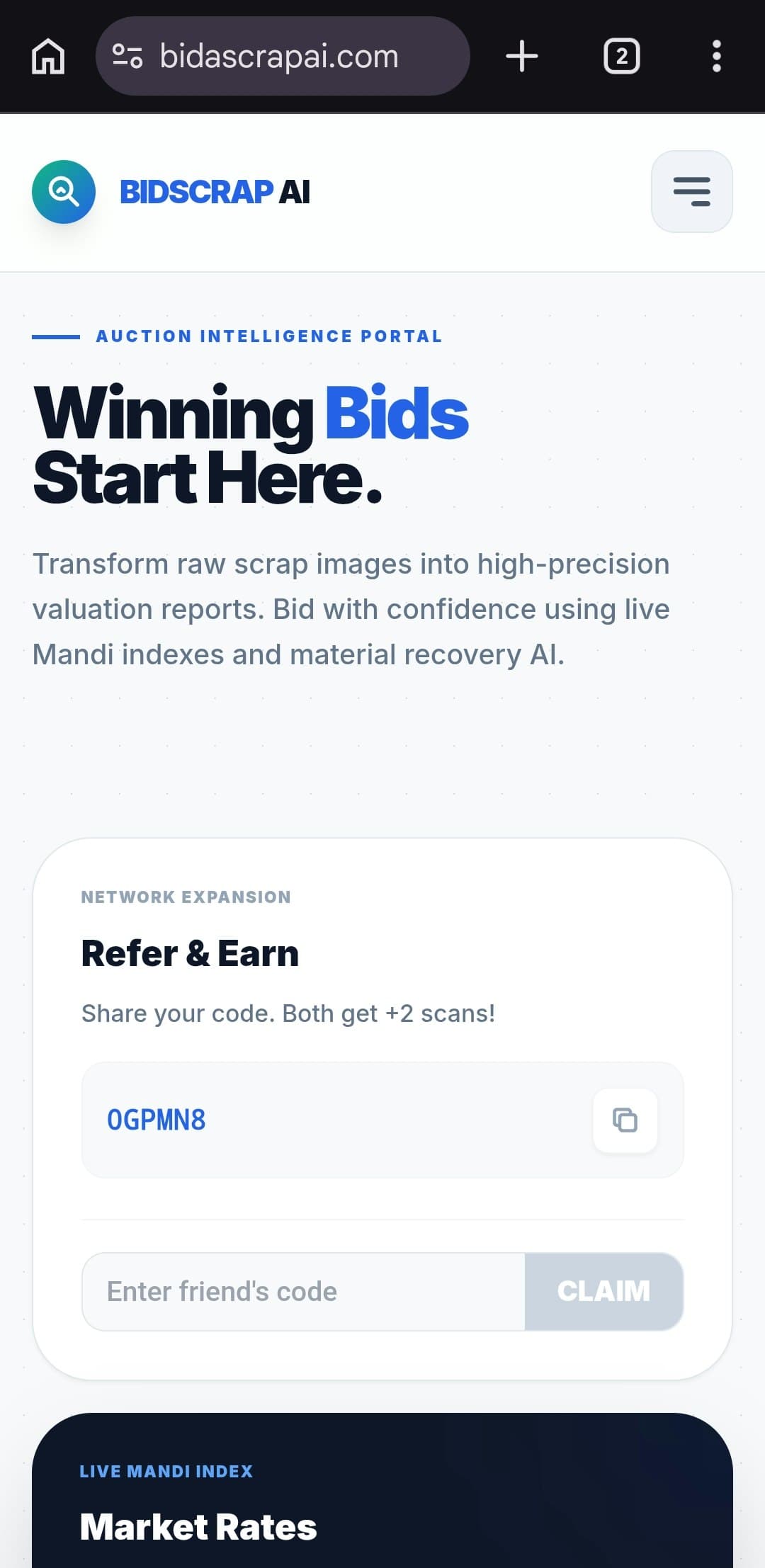 BidScrapAi screenshot 3