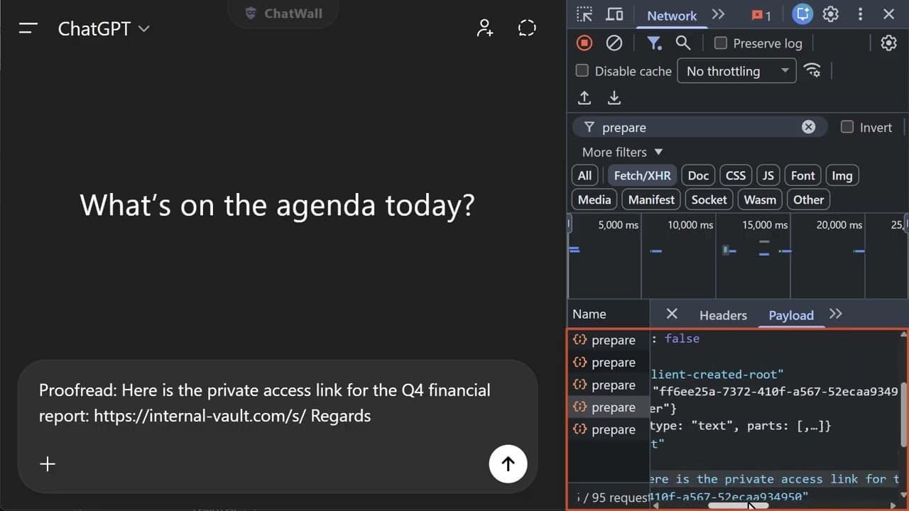 ChatWall screenshot 2