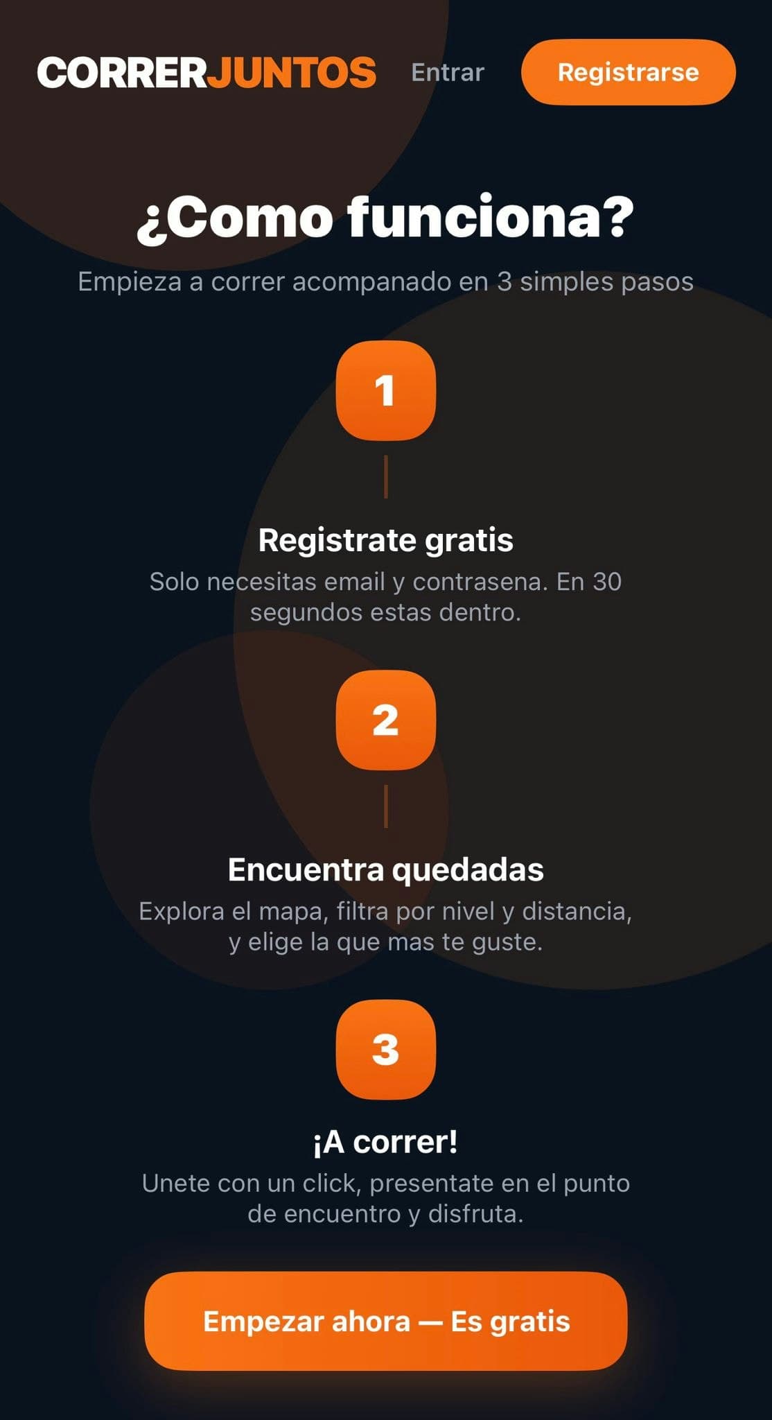CorrerJuntos screenshot 3