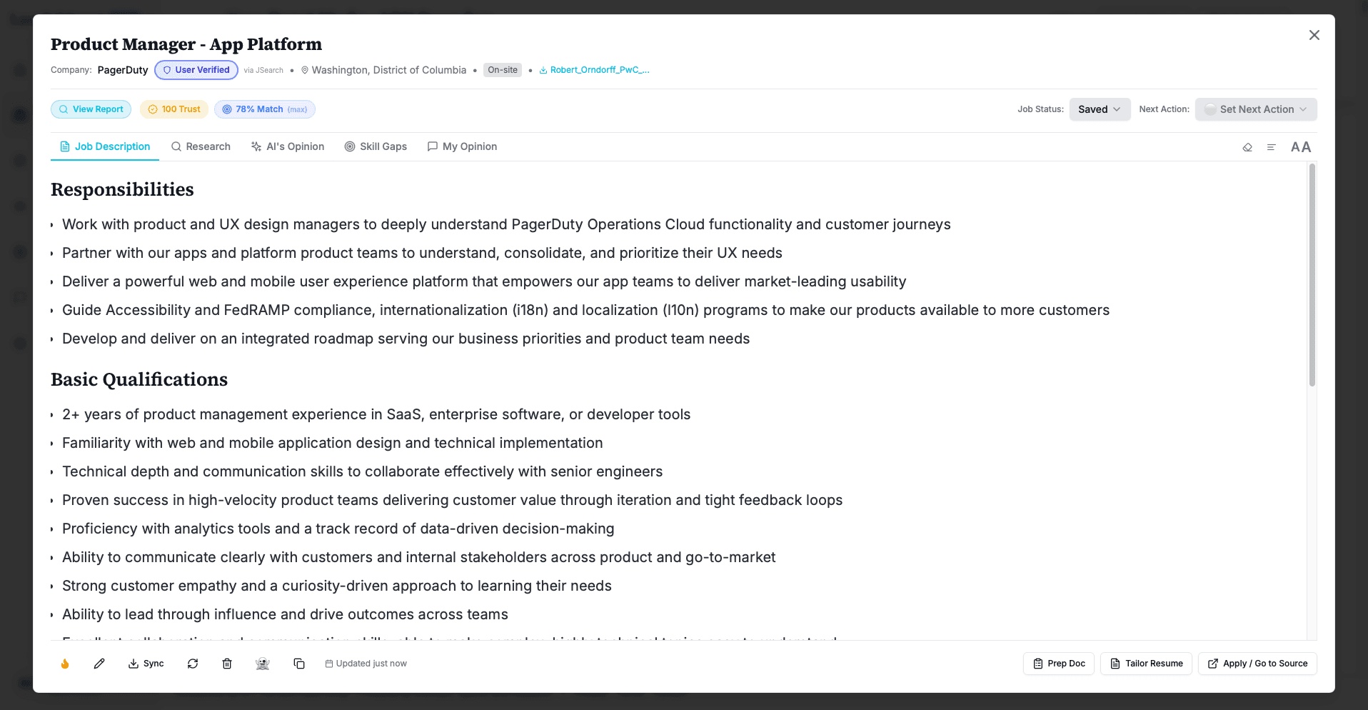 Last/JobScout screenshot 8