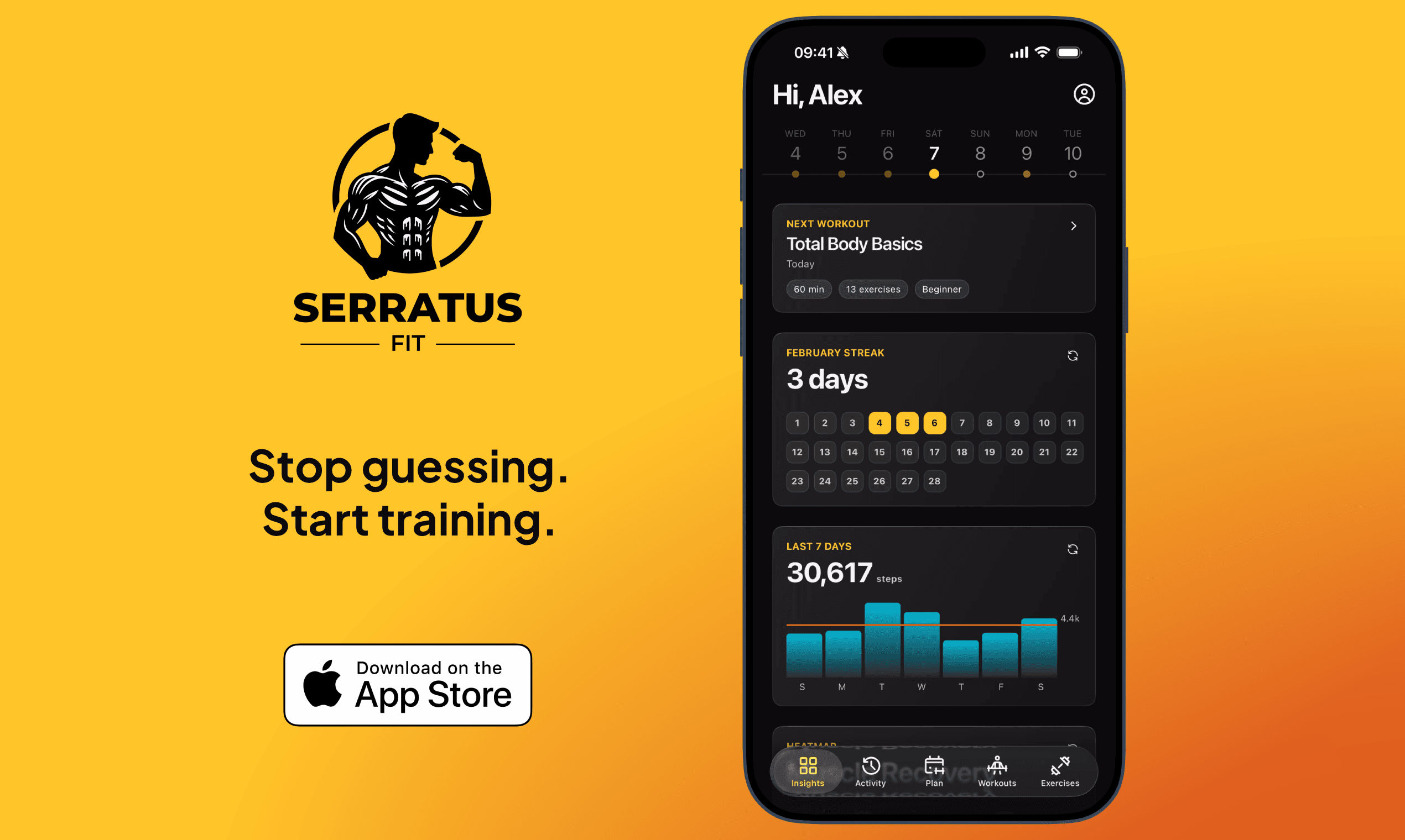 Serratus Fit screenshot 2