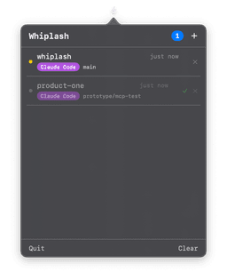Whiplash — Agent Task Tracker