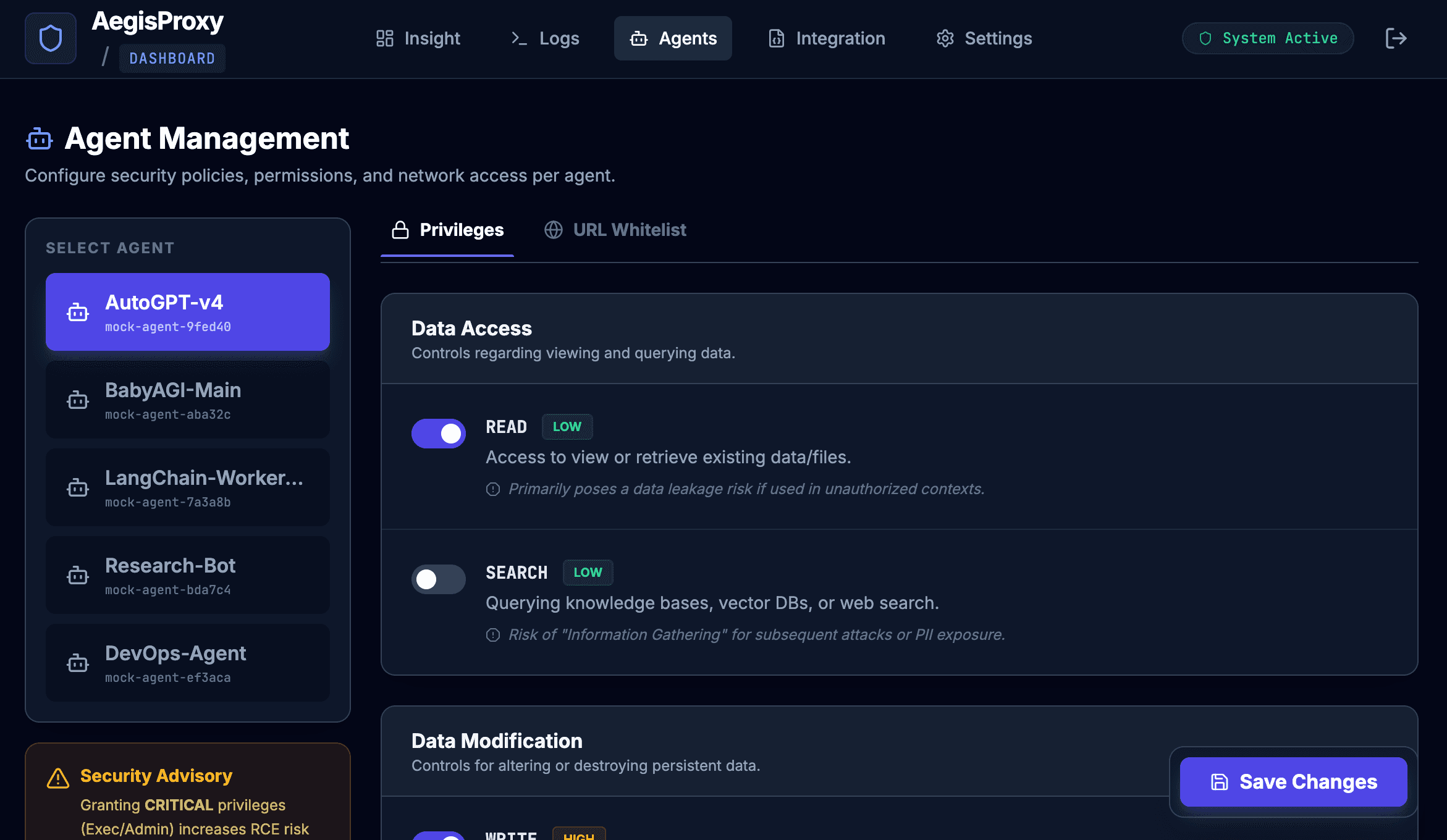 AegisProxy screenshot 3