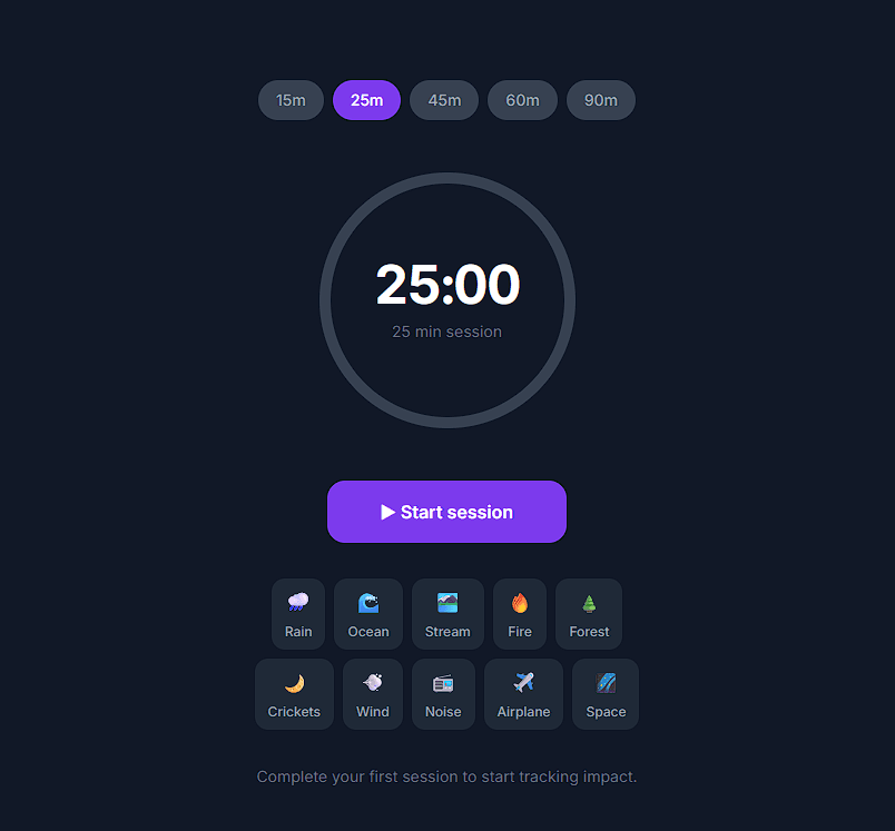 Focus for Change screenshot 2