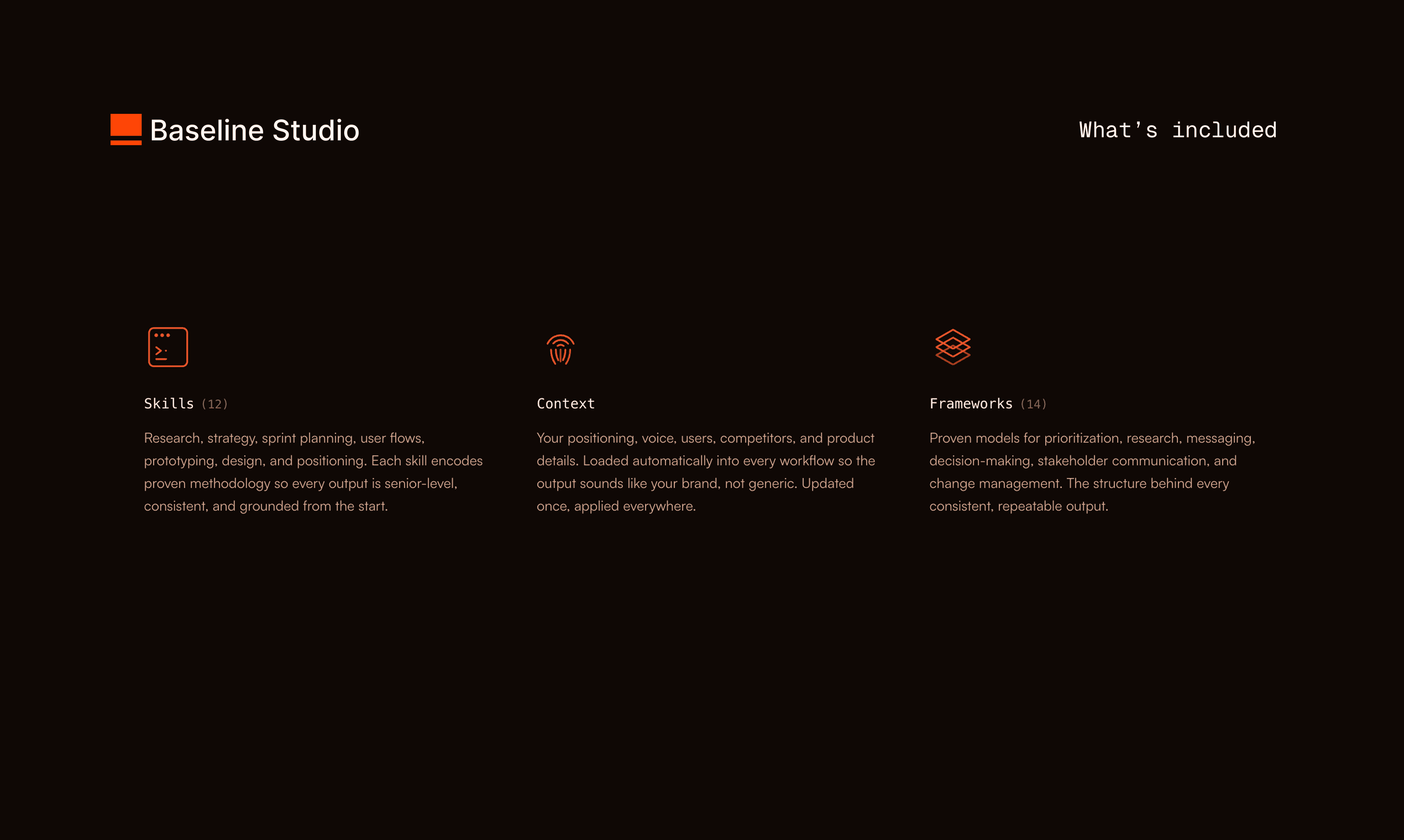 Baseline Core screenshot 3