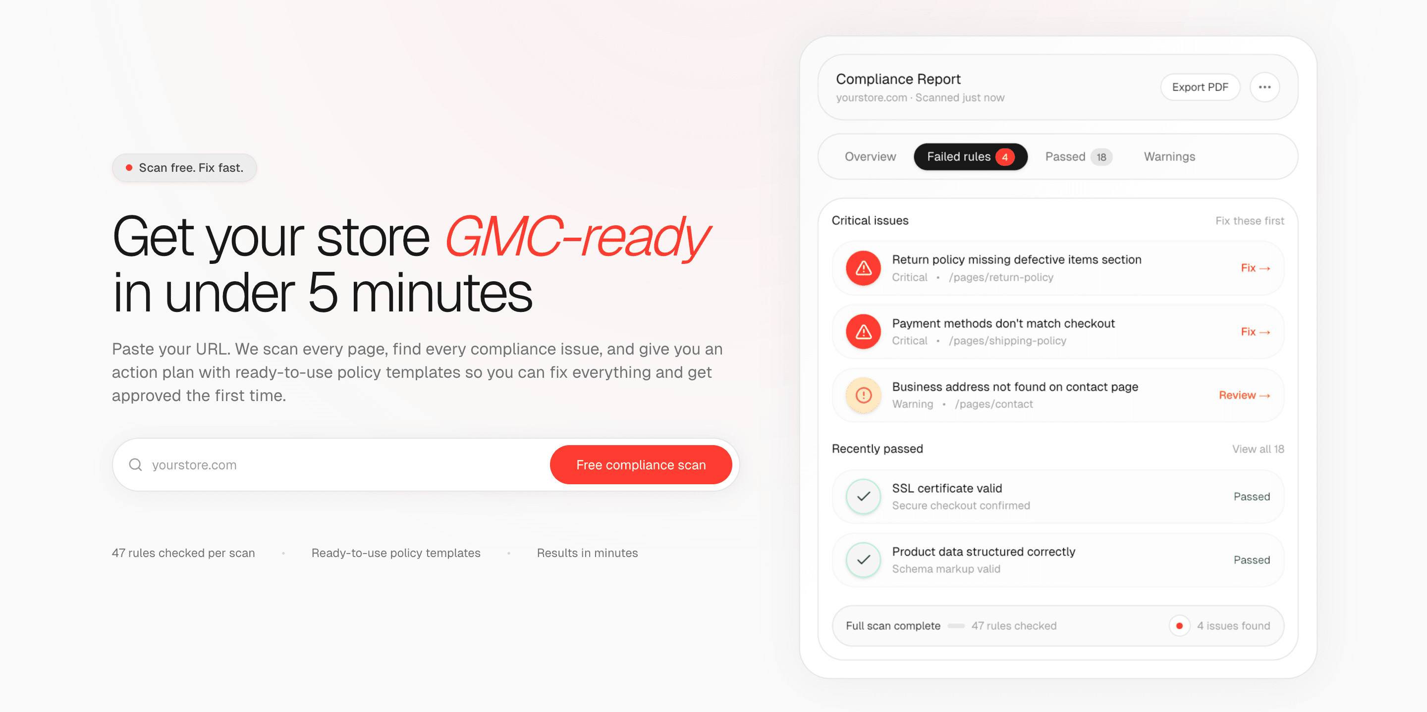 GMC Check screenshot 1