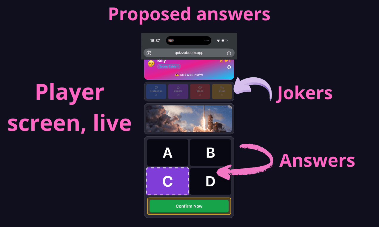 QuizzaBoom screenshot 1