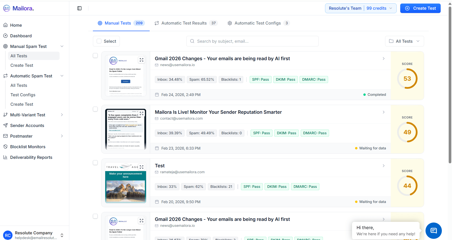 Mailora screenshot 6