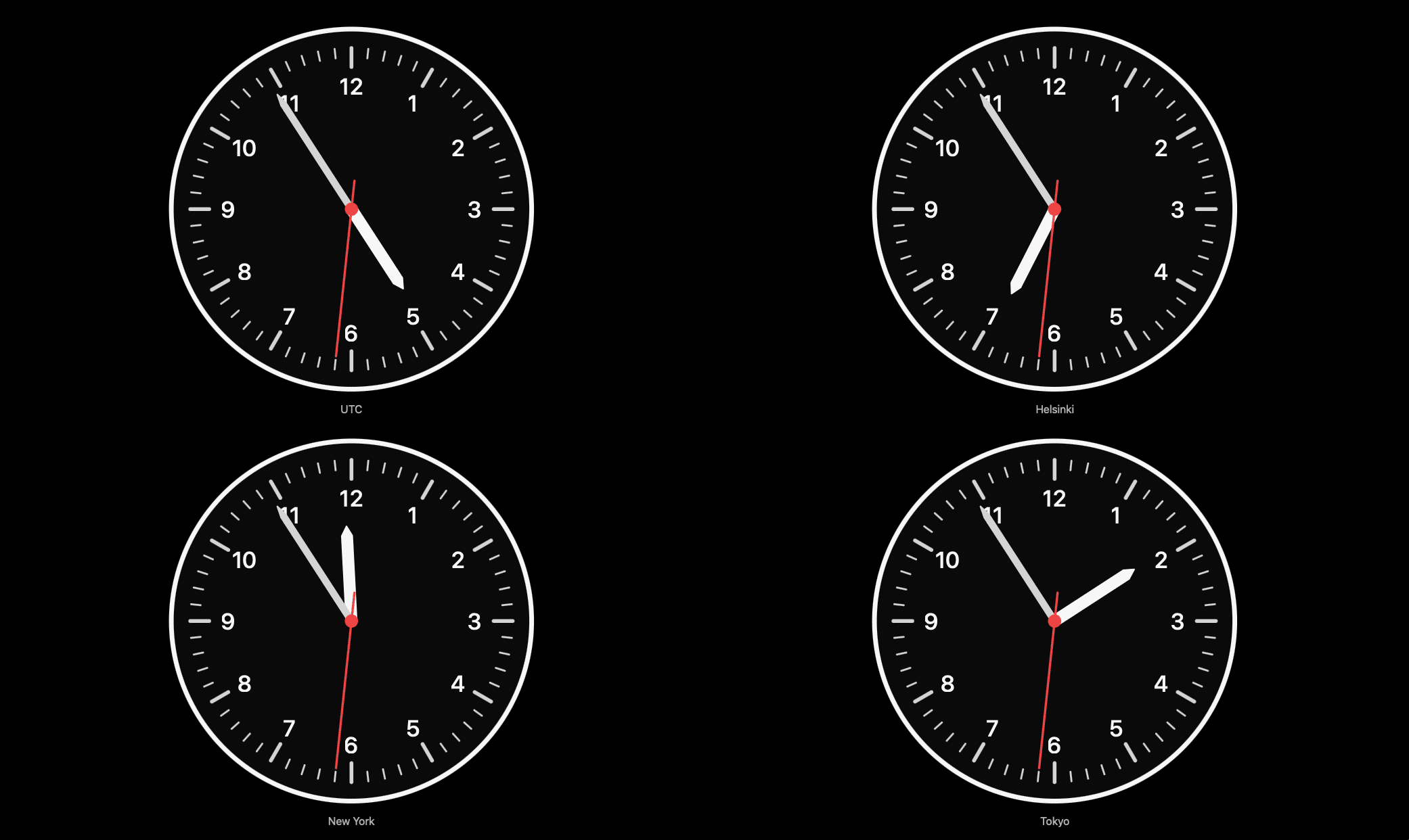 clocksimulator.com screenshot 2