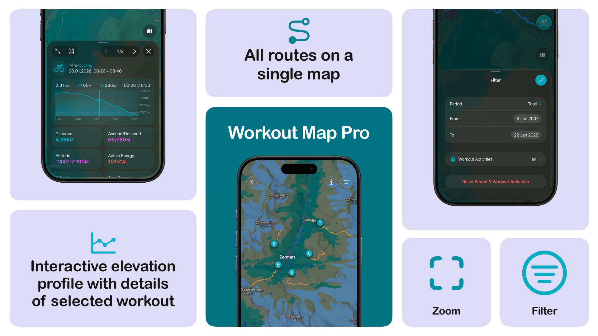 WorkoutMap screenshot 2