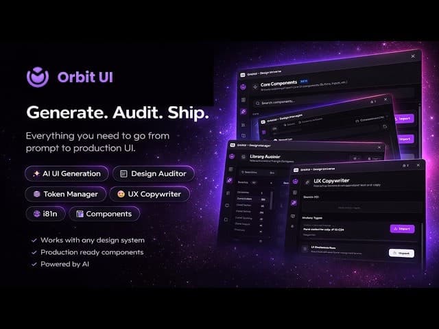 OrbitUI screenshot 1