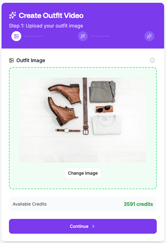 OutfitVideo screenshot 3