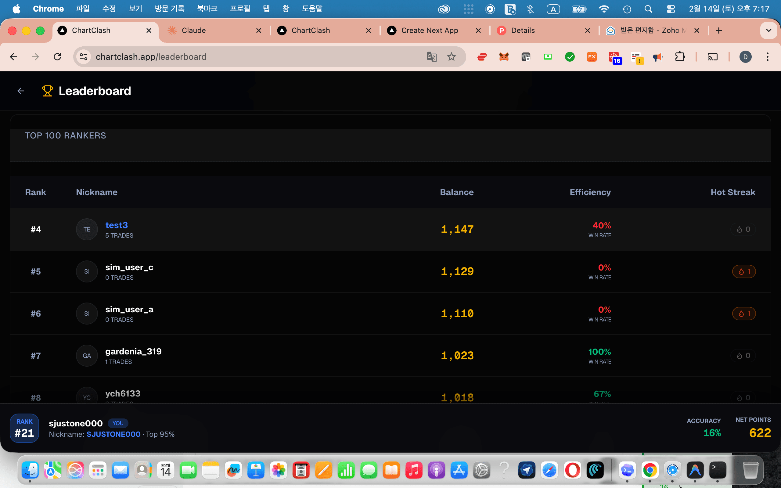 ChartClash - Crypto Prediction Game screenshot 3