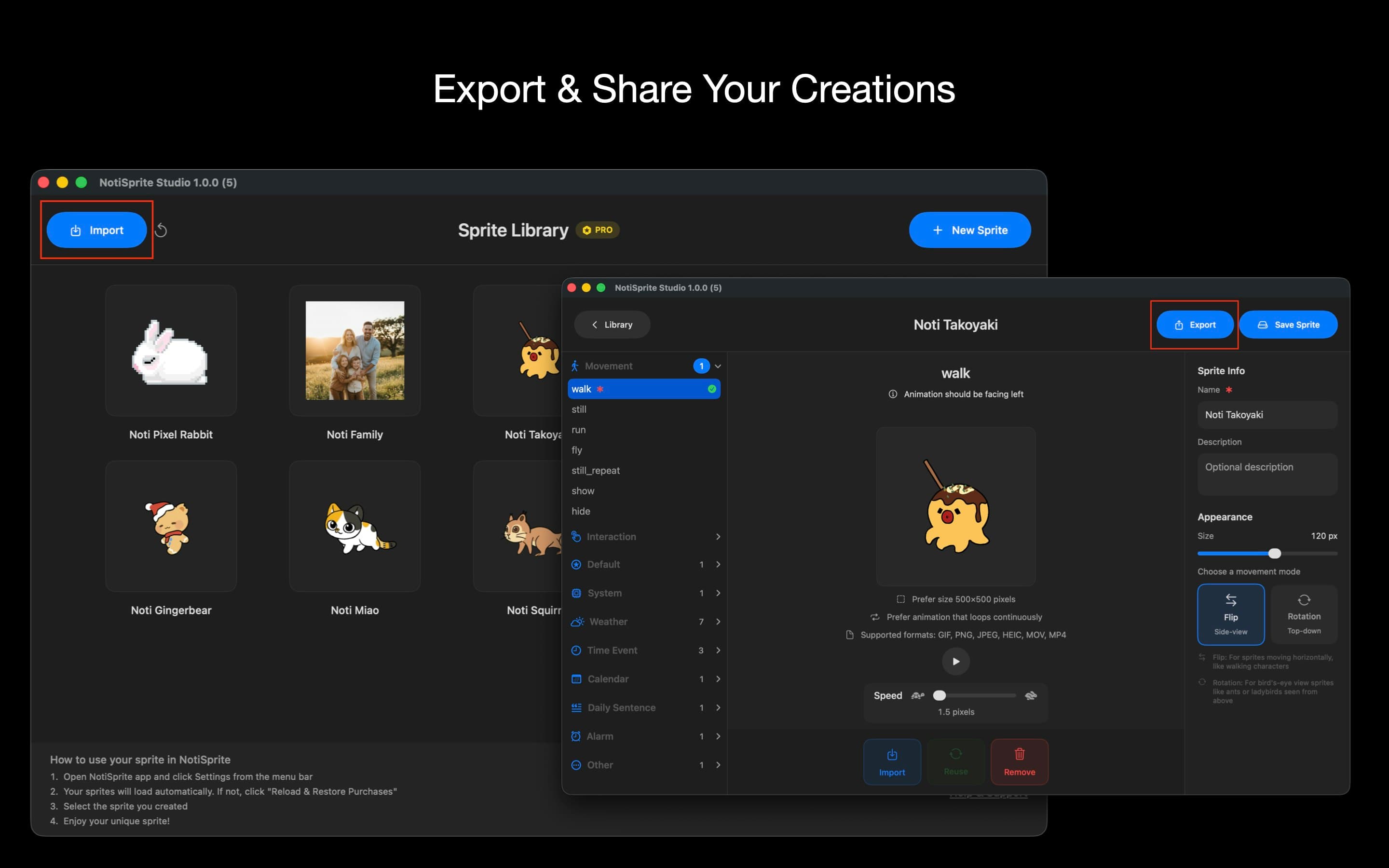NotiSprite Studio: Desktop Pet Creator screenshot 10
