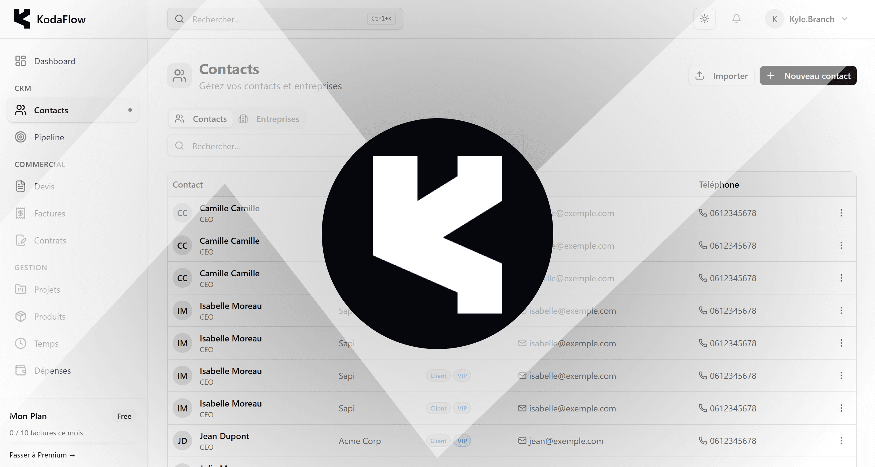 KodaFlow screenshot 1