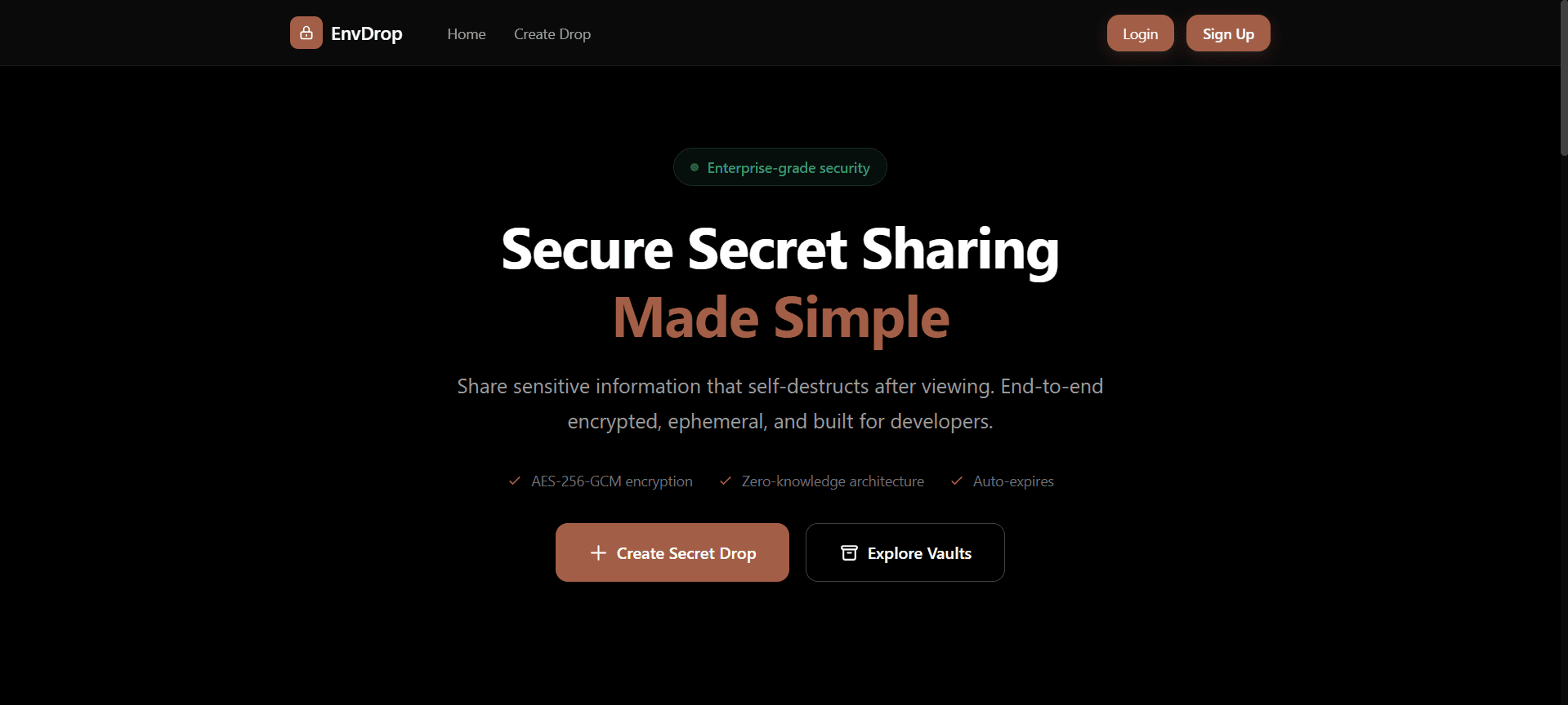 EnvDrop screenshot 1