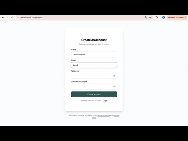 Shoparn screenshot 1