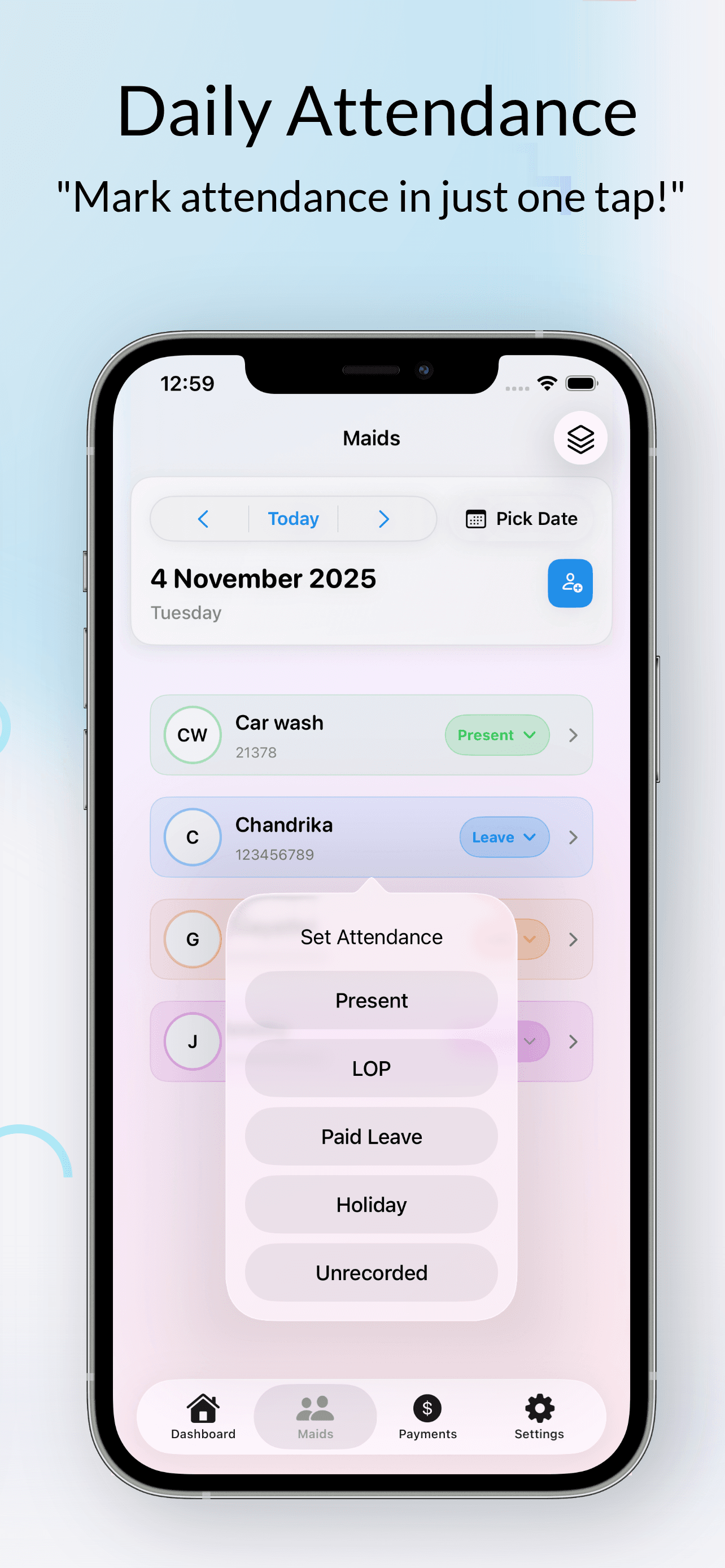 MaidCircle screenshot 3