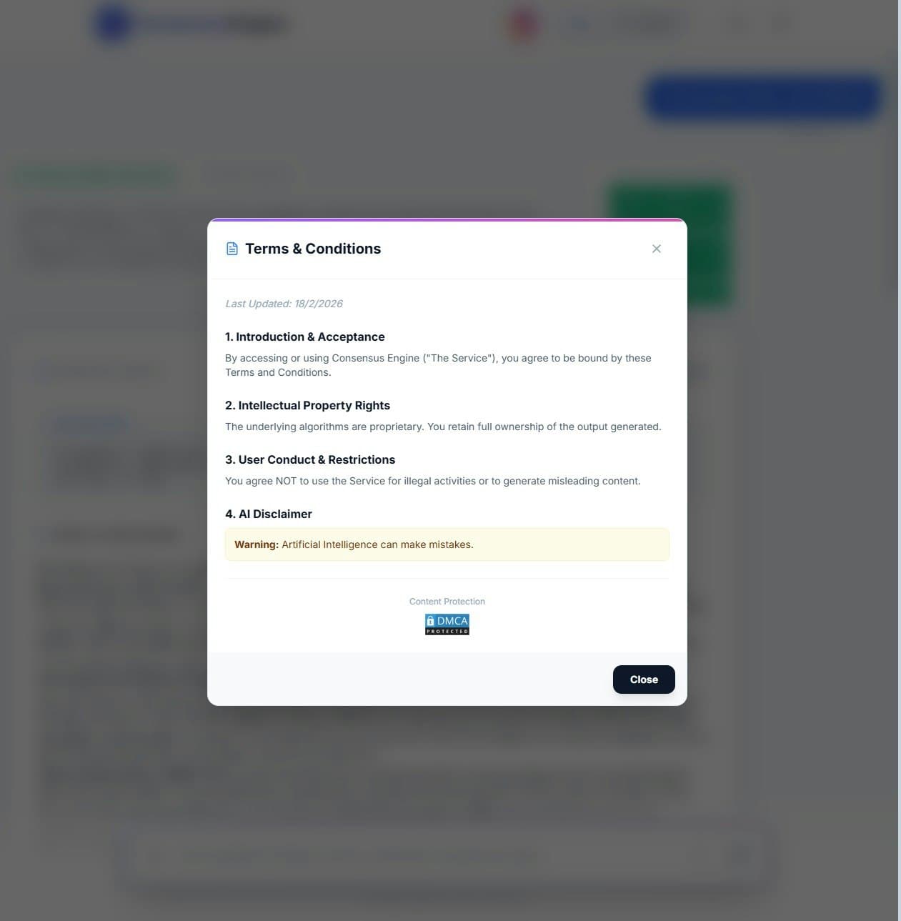 Consensus Engine screenshot 8