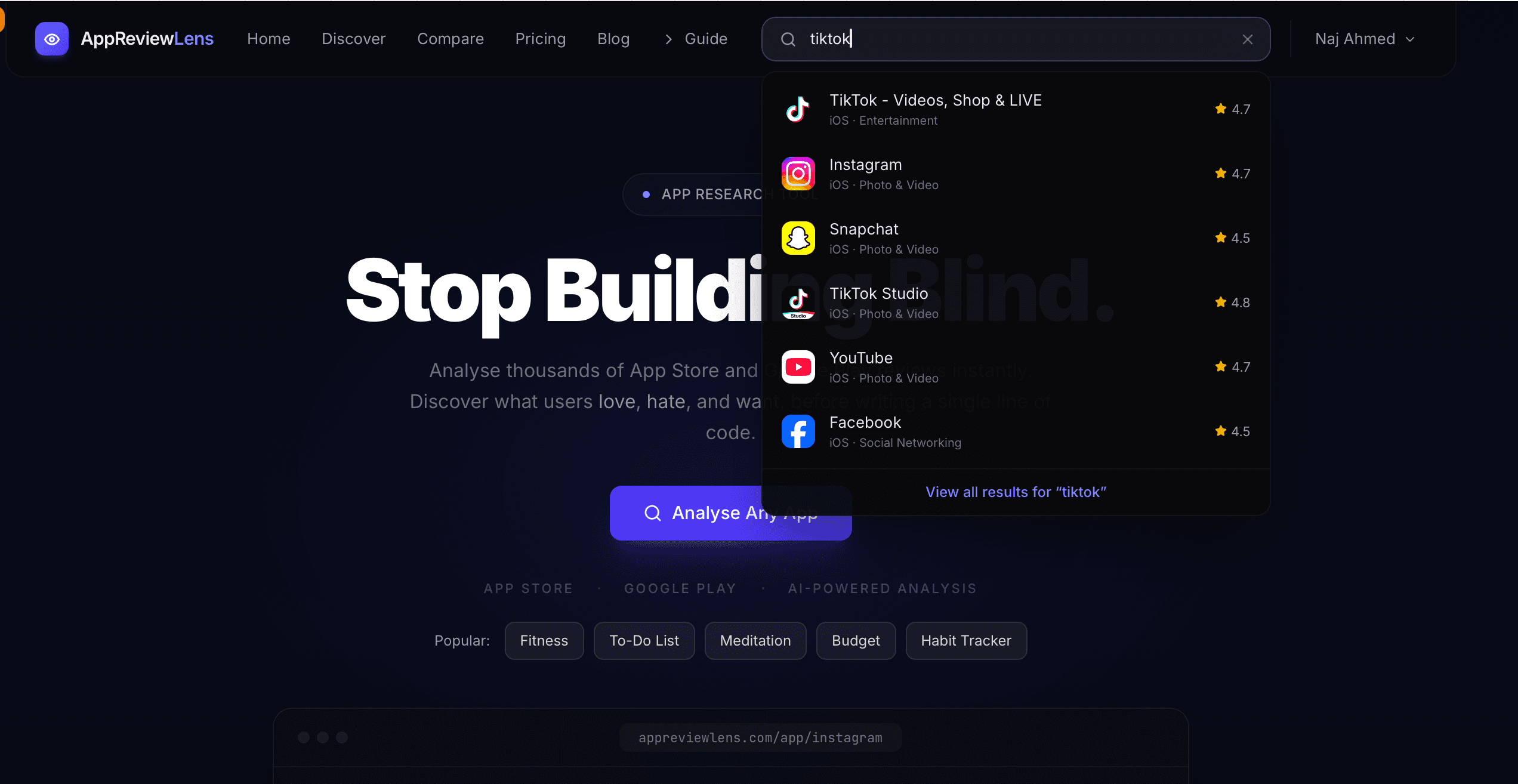 AppReviewLens screenshot 7