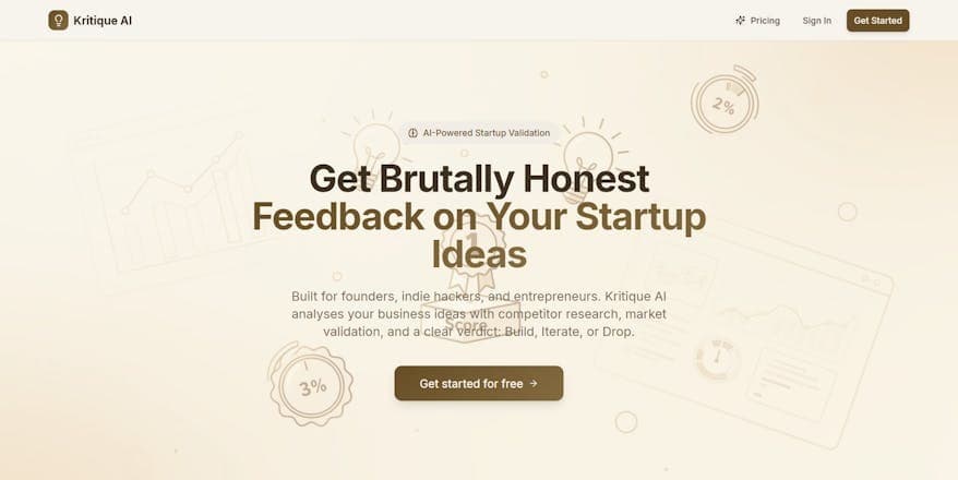 Kritique AI screenshot 1