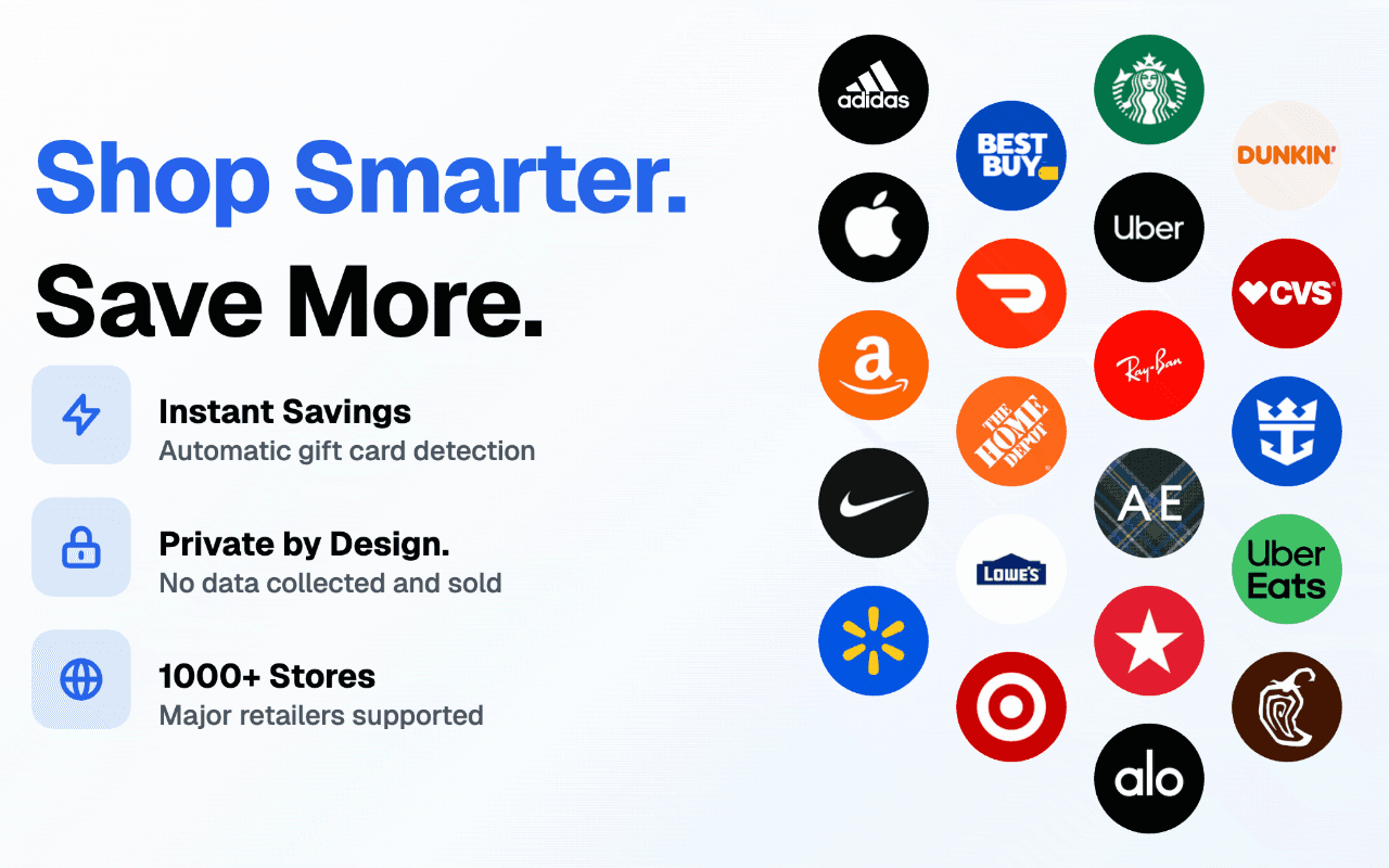 Savely - Discounted Gift Card Finder screenshot 1