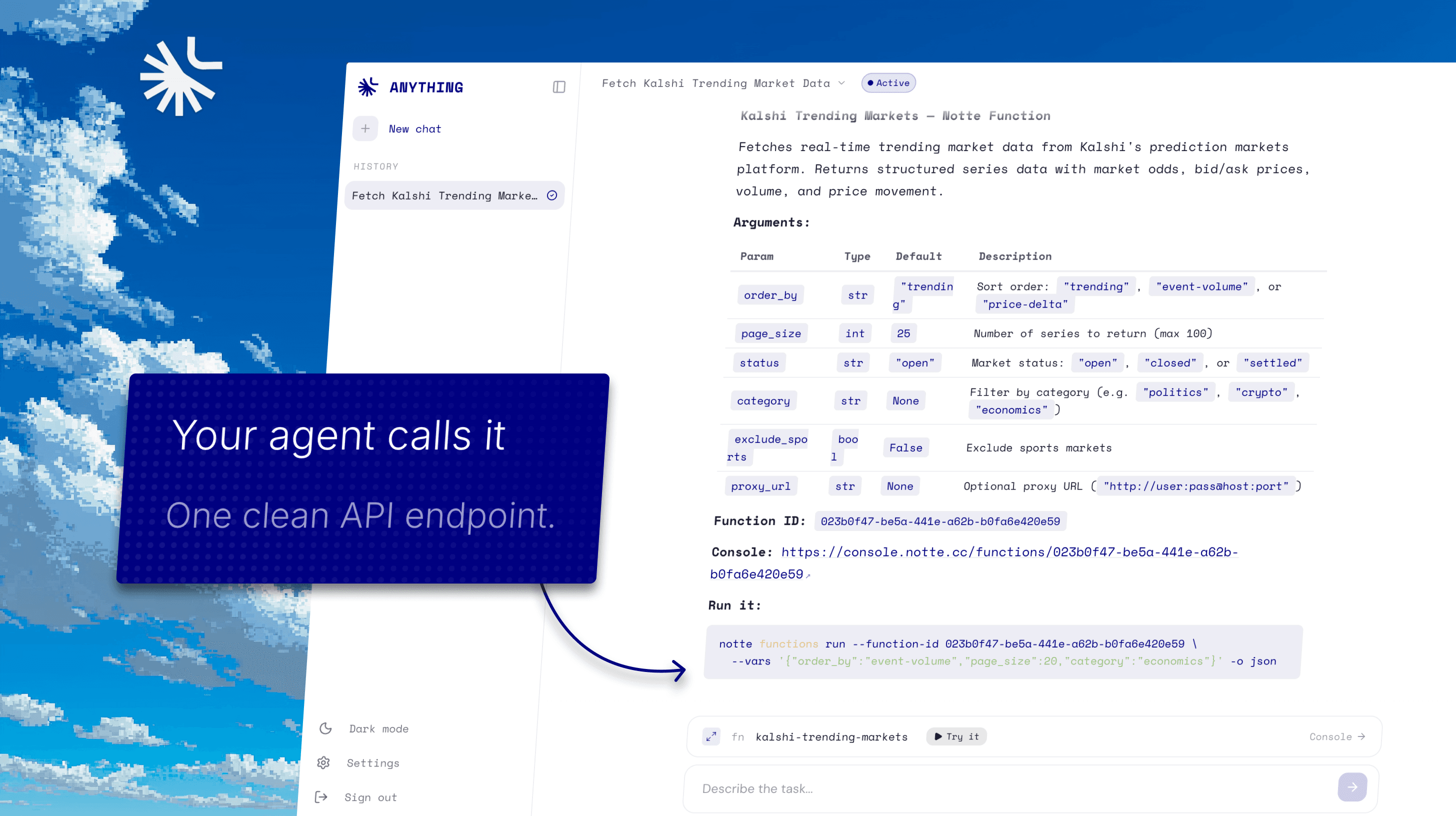 Anything API screenshot 5